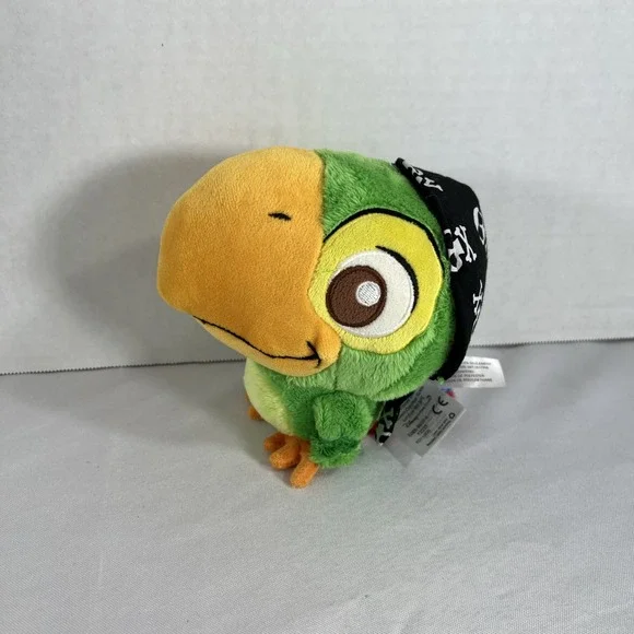 Skully Peterpan Parrot Disney Parks‎ Plush 6" Stuffed Toy - Picture 4 of 8